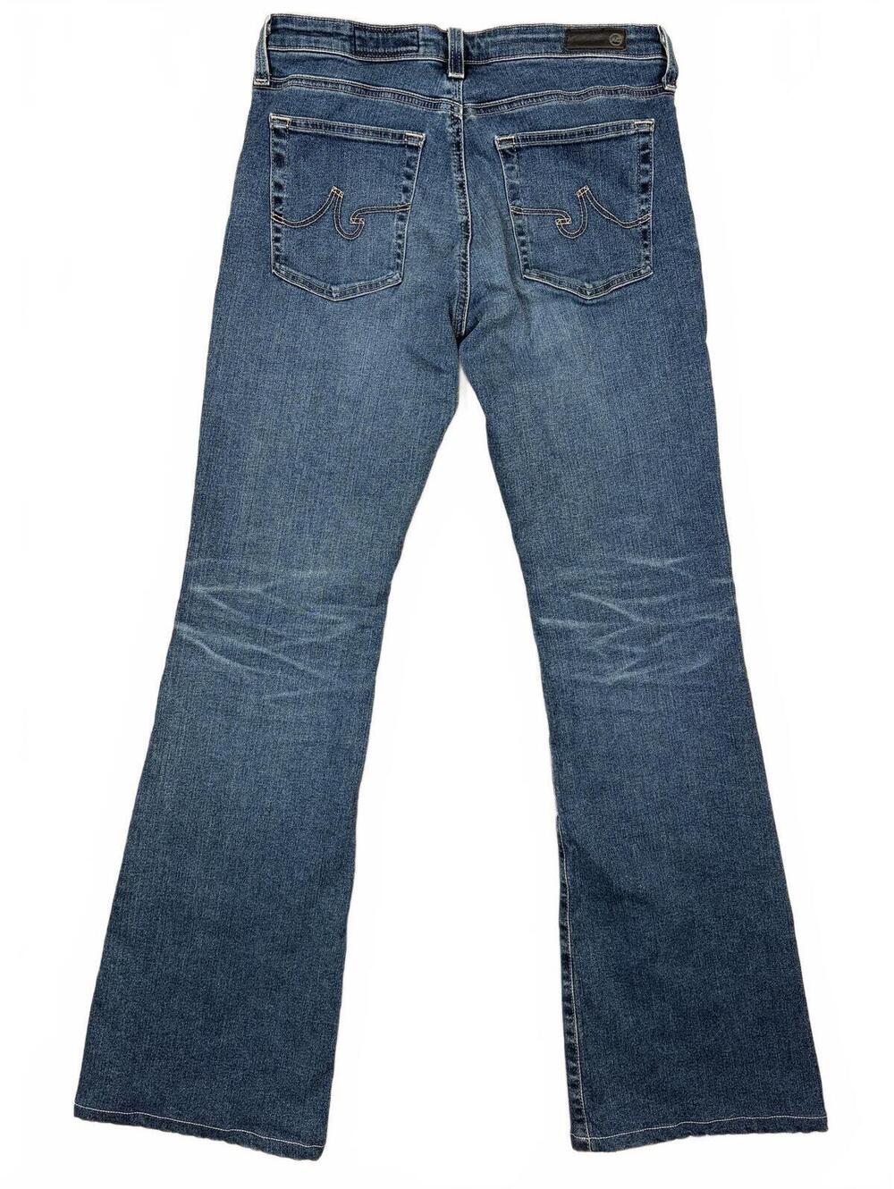 Women's Dark Blue Bootcut Jeans - Picture 2 of 16
